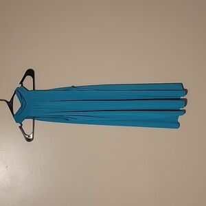 Michael‎ Kors Maxi Dress Teal Womens Size Small